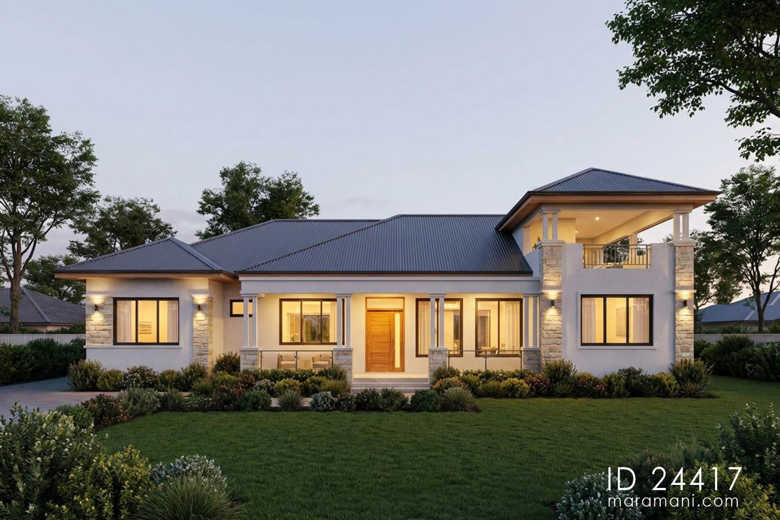 4-Bedroom House with Roof Terrace - ID 24417