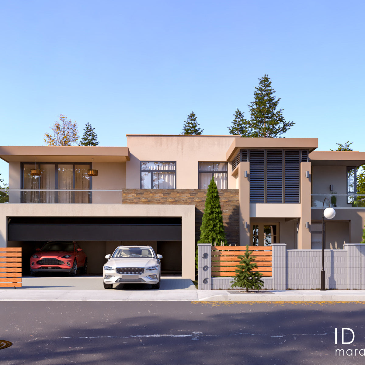 Facade Design Two Storey House