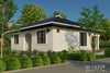 Tanzanian 2-Bedroom House Plan - Area 104 sqm