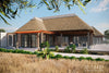 Thatch roof 3 bedroom house - ID 13421