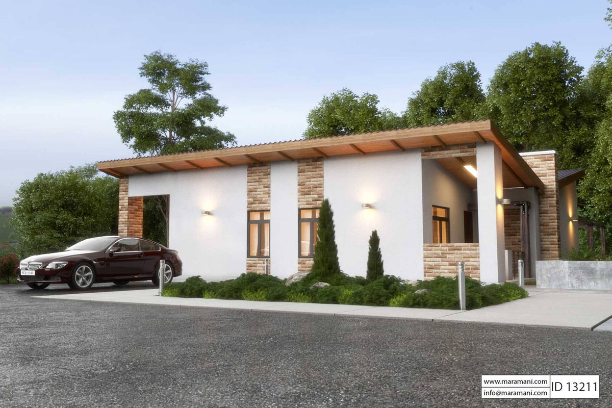 3 bedroom building plan - ID 13211 - House Designs by Maramani