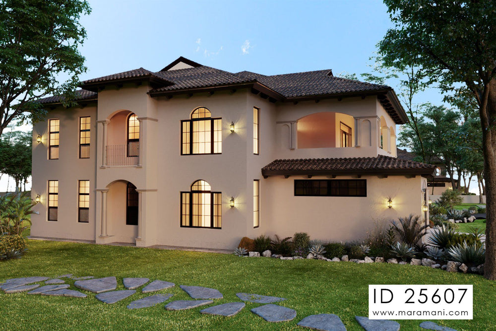 5 self contained bedrooms house plan - ID 25607 - Maramani.com﻿