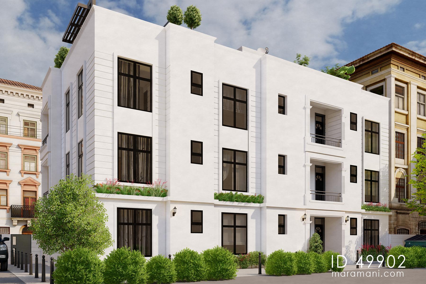 Unit Building Small Apartment Building Plans 6 Units