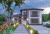 Contemporary 3 Bedroom House Plan - ID 23305