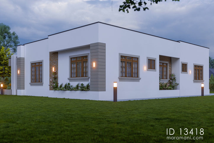 Contemporary 3 bedroom House - ID 13418 