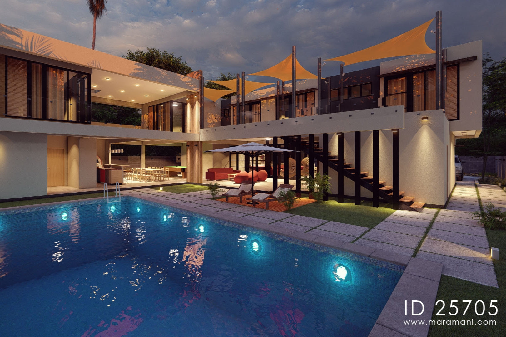 Luxury House Plans With Pools