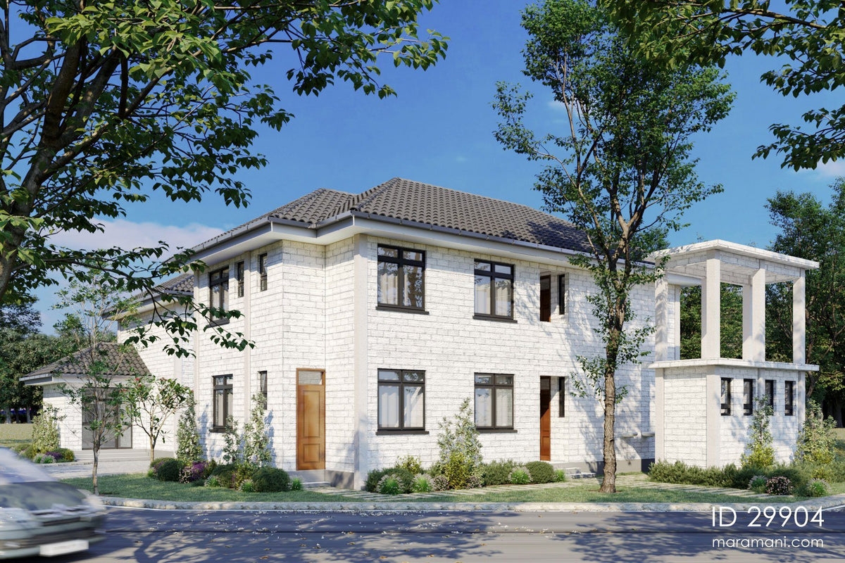 Hostel Building Design - ID 29904