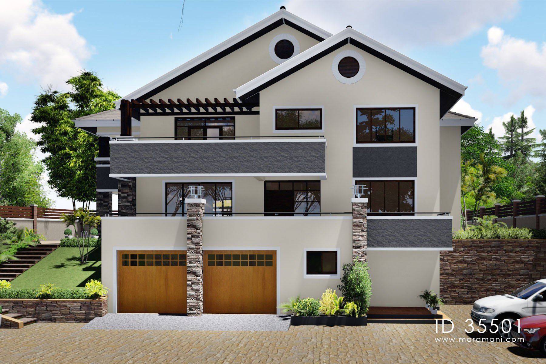 House Basement Parking Design