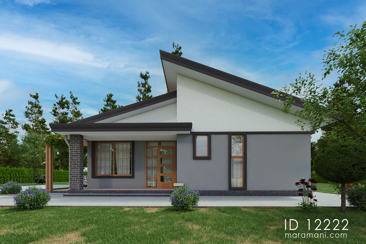 Small 2 Bedroom House Plan - ID 12222 