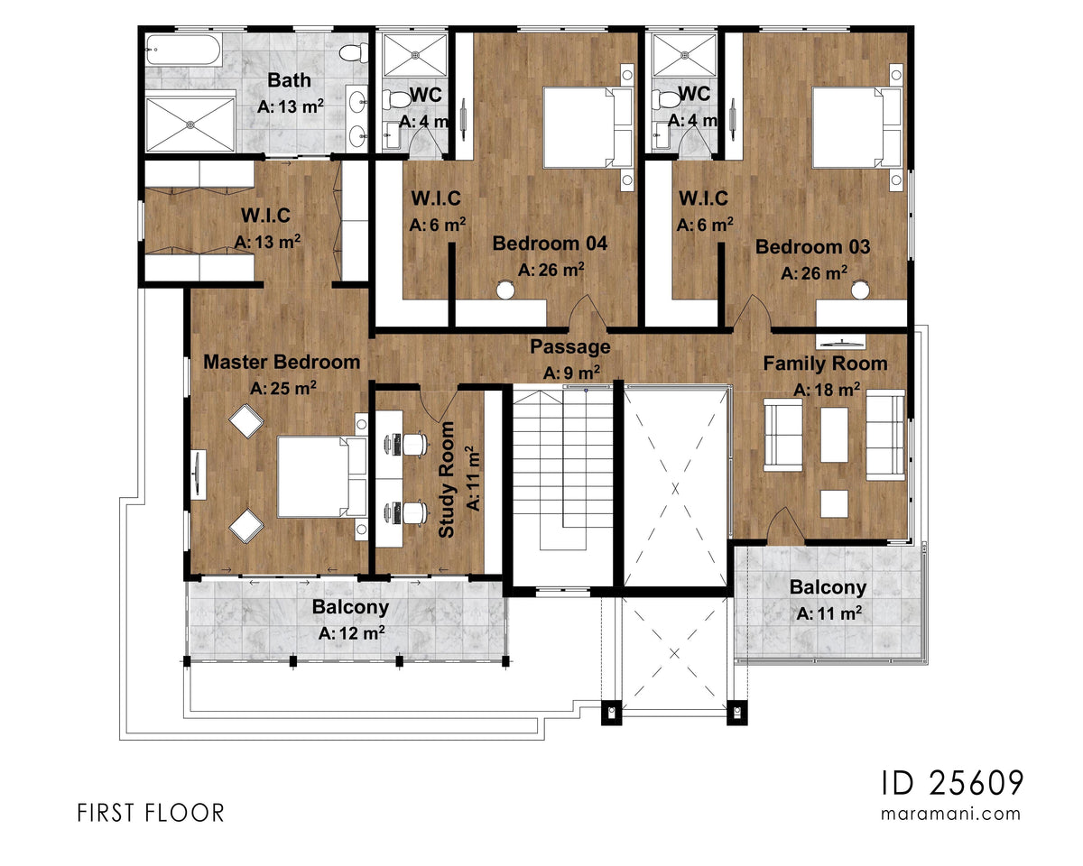 Modern contemporary house design - ID 25609