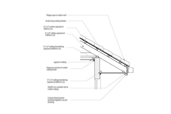 Free Roof Eave Detail Blueprint 3 - M.03.4 