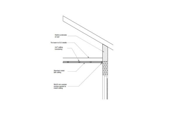 Metal Lath Ceiling Blueprints - M.03.6 