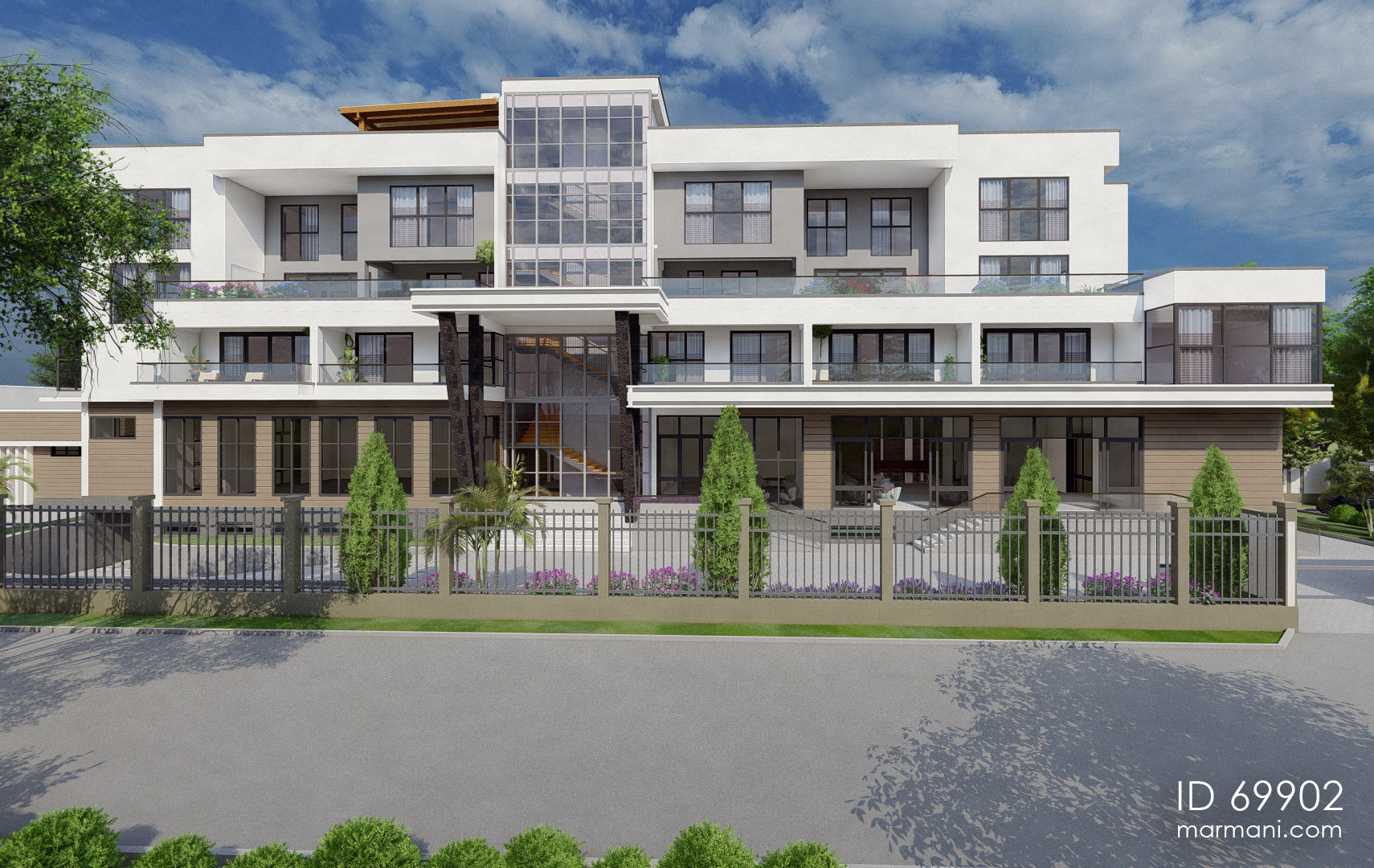 Simple Apartment Building Design