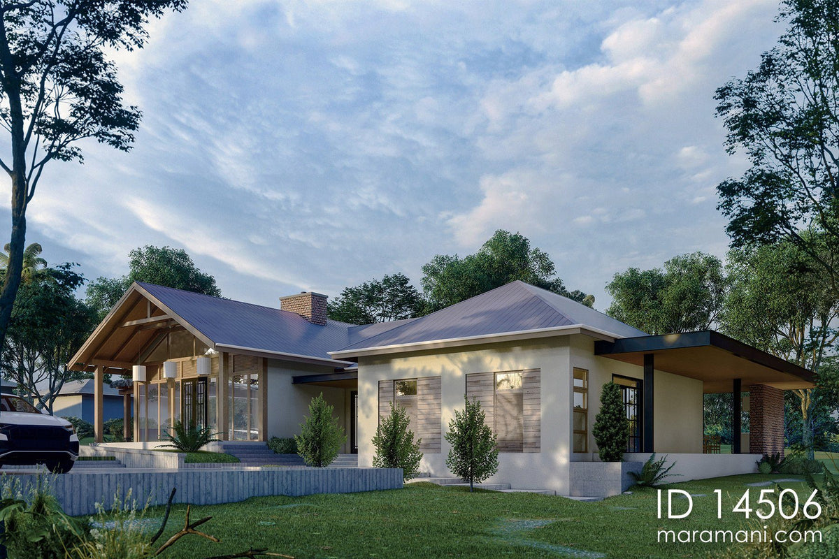 Modern ranch house - ID 14506