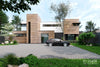 Timber clad 5 bedroom contemporary house - ID 25608