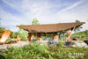 Two-bedroom thatched roof house design - ID 12306