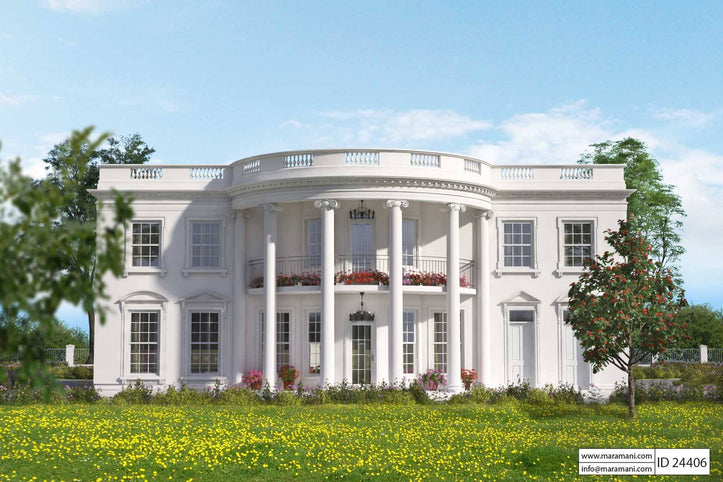 White House Residential Plan - ID 24406 